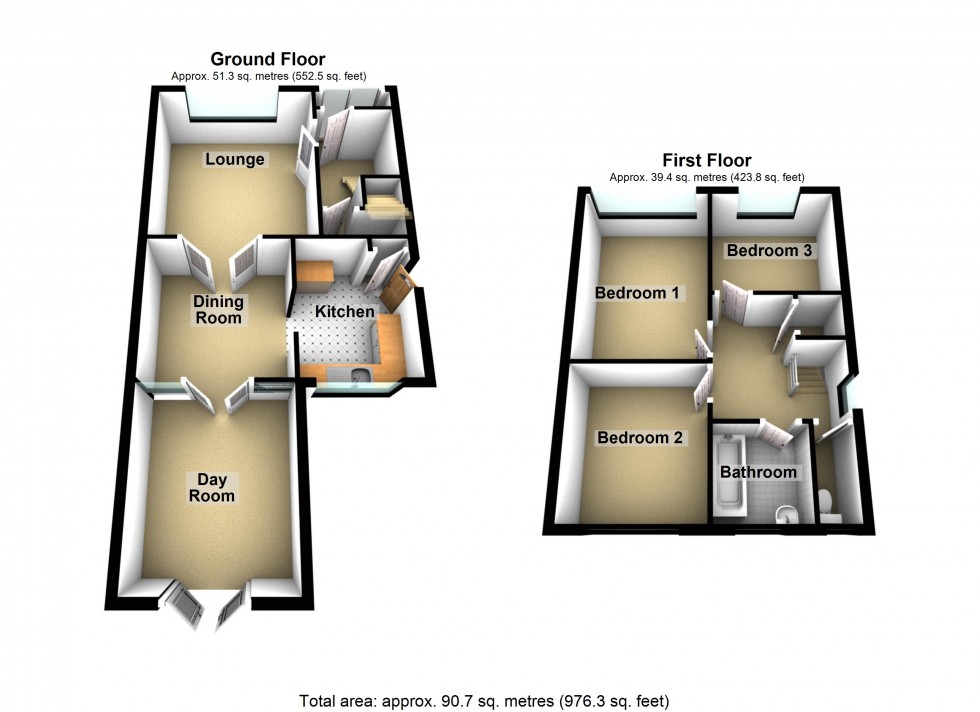 Floorplan for Polesworth, Tamworth, Warwickshire